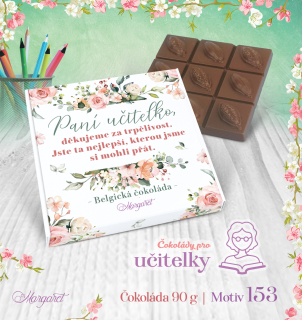 Belgická čokoláda 90 g | Motiv 153